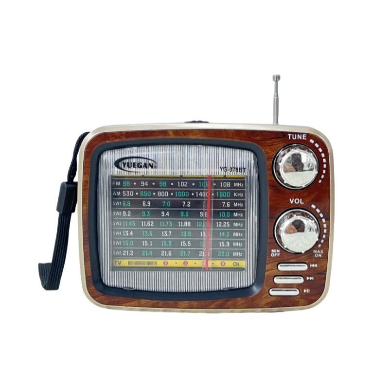 Selling Portable Retro Radio With Bluetooth Mp3 Player Charging Multi-Band Radio Ornaments - Image 1